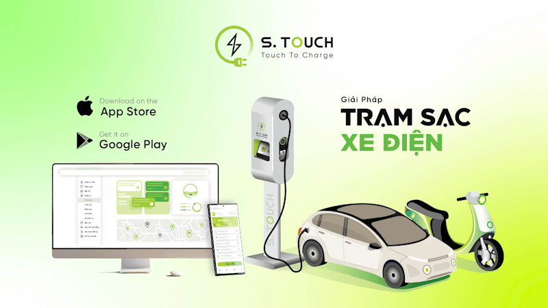 S. Touch | Khám phá Xu hướng mới: GIẢI PHÁP PHẦN MỀM QUẢN LÝ TRẠM SẠC XE ĐIỆN S. Touch | Khám phá Xu hướng mới: GIẢI PHÁP PHẦN MỀM QUẢN LÝ TRẠM SẠC XE ĐIỆN