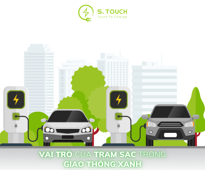S. Touch | Vai trò của trạm sạc trong giao thông xanh