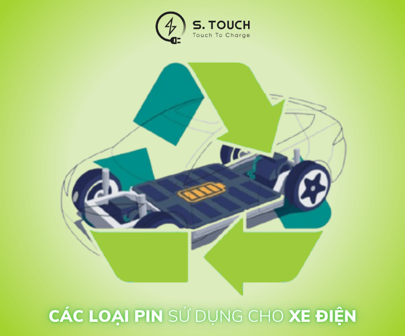 S. Touch | CÁC LOẠI PIN SỬ DỤNG CHO XE ĐIỆN: Động lực cho tương lai bền vững