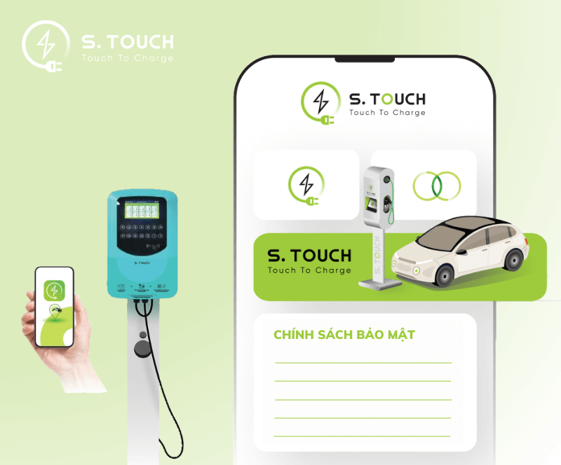 S. Touch | CHÍNH SÁCH BẢO MẬT TRONG PHẦN MỀM QUẢN LÝ TRẠM SẠC XE ĐIỆN