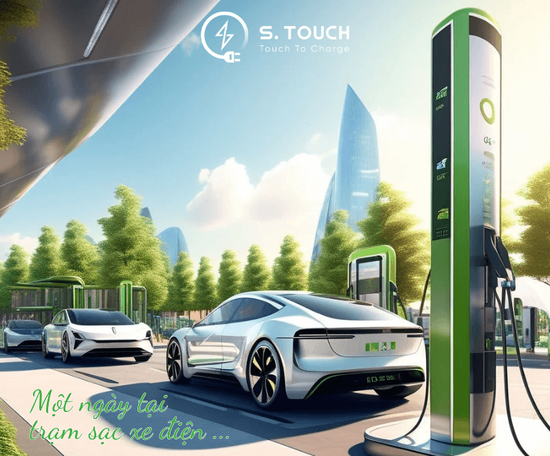 S. Touch | Khám phá một ngày tại trạm sạc xe điện: Nếu kinh doanh trạm sạc sẽ ra sao?