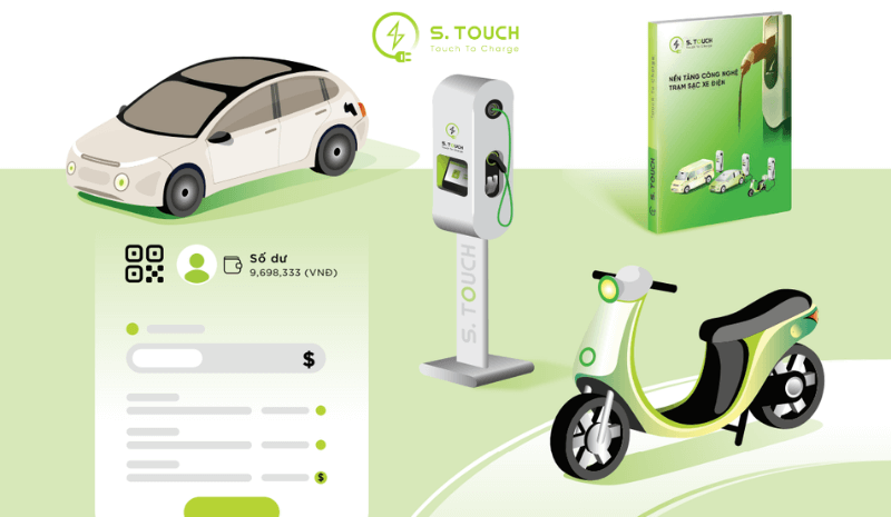 S. Touch | ỨNG DỤNG DI ĐỘNG QUẢN LÝ TRẠM SẠC: Giải pháp thông minh cho xe điện S. Touch | ỨNG DỤNG DI ĐỘNG QUẢN LÝ TRẠM SẠC: Giải pháp thông minh cho xe điện
