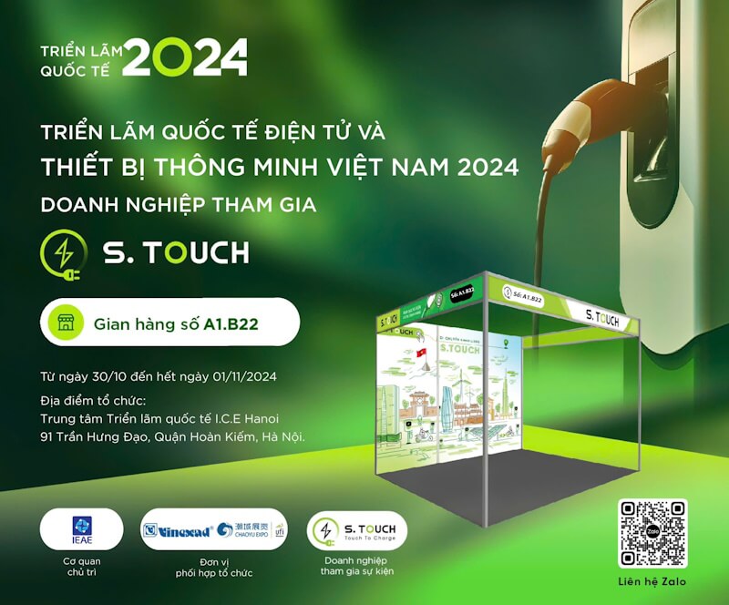 S.TOUCH đồng hành cùng sự kiện: Triển lãm quốc tế điện tử và thiết bị thông minh Việt Nam 2024