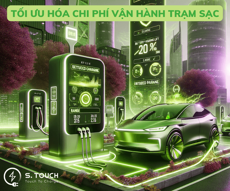 S. Touch | 5 CÁCH TỐI ƯU HÓA CHI PHÍ VẬN HÀNH TRẠM SẠC: Những chiến lược hiệu quả