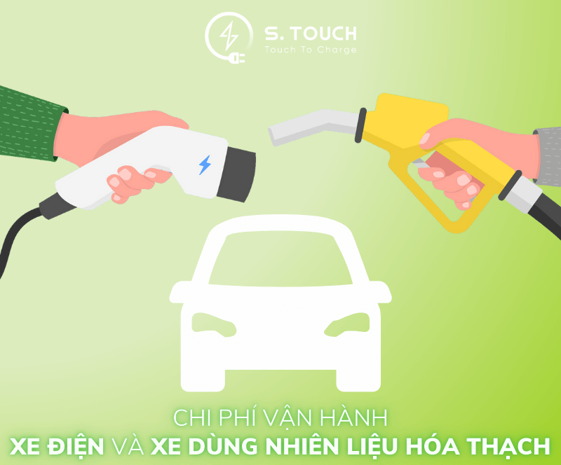 Tư vấn về chi phí vận hành của xe điện so với xe dùng nhiên liệu hóa thạch