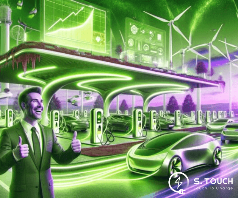 S. Touch | Giải pháp sạc cho cư dân đô thị: Tương lai giao thông thông minh và bền vững