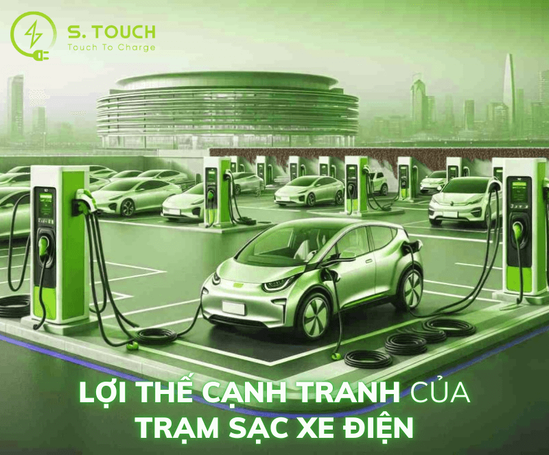 S. Touch | Lợi thế cạnh tranh của trạm sạc xe điện