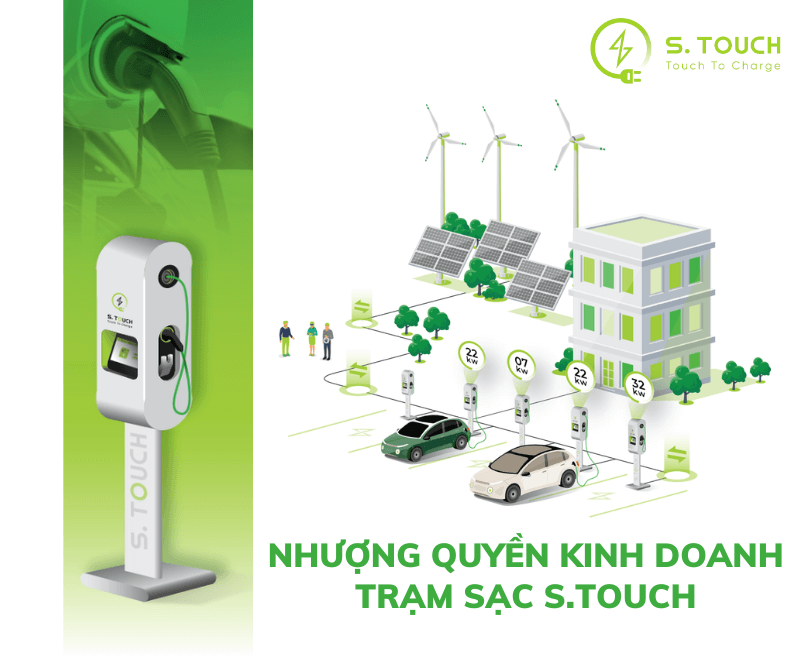 S. Touch | Nhượng quyền kinh doanh Trạm sạc S.TOUCH: Cơ hội đầu tư hấp dẫn và bền vững