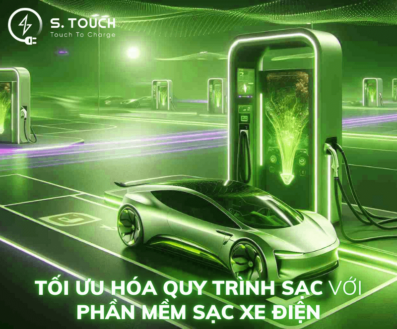 S. Touch | Làm thế nào để tối ưu hóa quy trình sạc với phần mềm sạc xe điện?