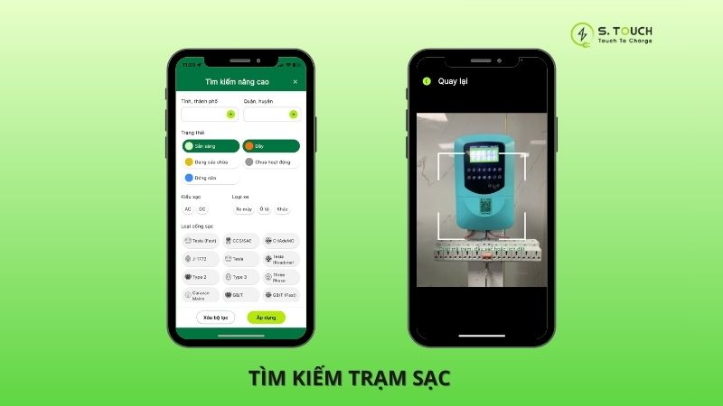 S. Touch | HDSD - 8 Bước sạc xe máy điện đơn giản thông qua App sạc S.TOUCH S. Touch | HDSD - 8 Bước sạc xe máy điện đơn giản thông qua App sạc S.TOUCH