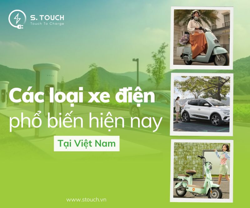 Khám phá các loại xe điện phổ biến hiện nay tại Việt Nam 2025