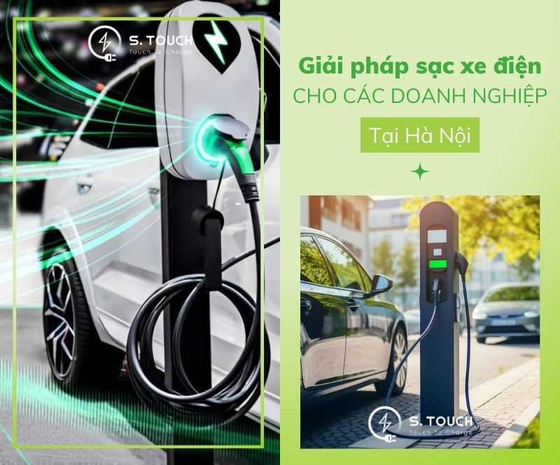 Giải pháp sạc xe điện cho các doanh nghiệp tại Hà Nội