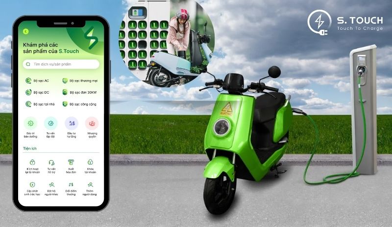 S. Touch | Hướng dẫn sử dụng app sạc S.TOUCH cho xe máy điện S. Touch | Hướng dẫn sử dụng app sạc S.TOUCH cho xe máy điện