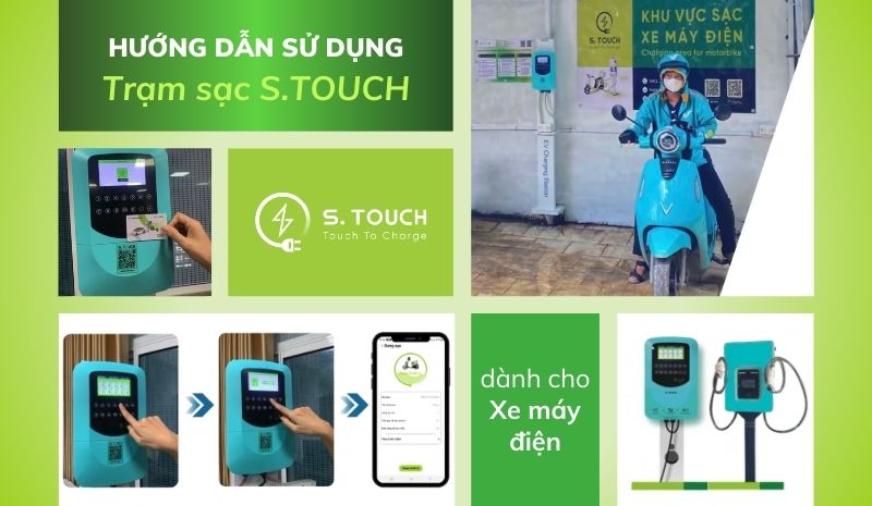 S. Touch | Hướng dẫn sử dụng trạm sạc S.TOUCH cho người dùng xe máy điện S. Touch | Hướng dẫn sử dụng trạm sạc S.TOUCH cho người dùng xe máy điện