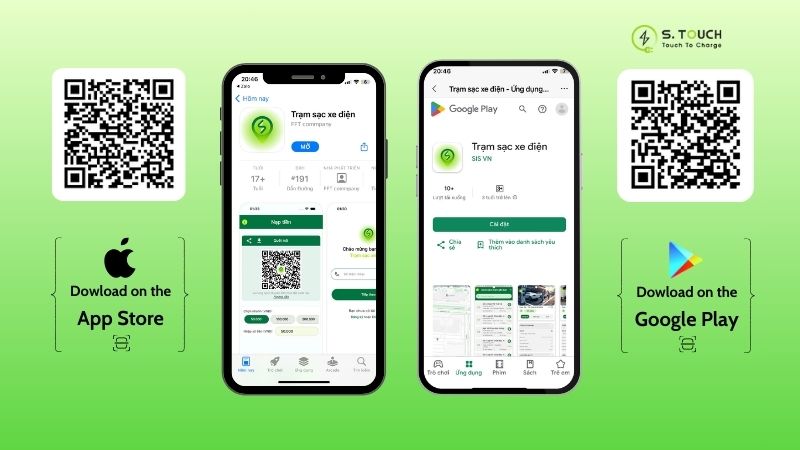 S. Touch | Ra mắt App sạc S.TOUCH version 2025 mang lại trải nghiệm sử dụng hiện đại nhất. Một số thông tin về App sạc S.TOUCH version 2025 mà bạn nên biết