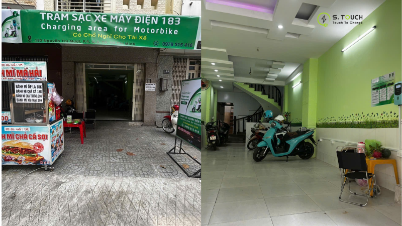 S. Touch | [ THÔNG BÁO HOẠT ĐỘNG ] Trạm sạc xe máy điện 183 mang thương hiệu S.TOUCH