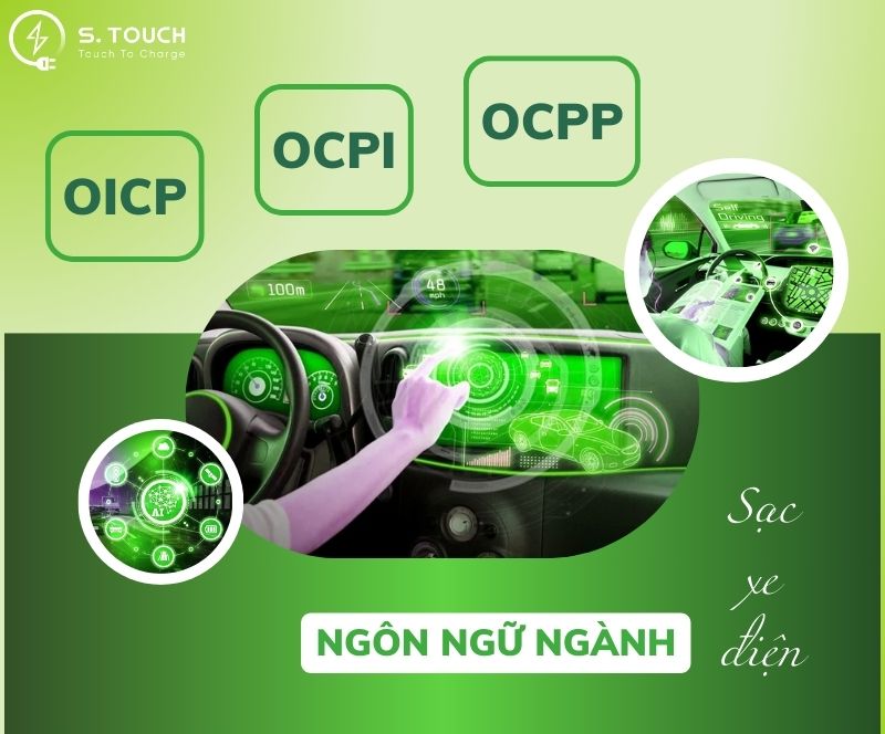 S. Touch | Tìm hiểu ngôn ngữ ngành sạc xe điện: OICP, OCPI, OCPP