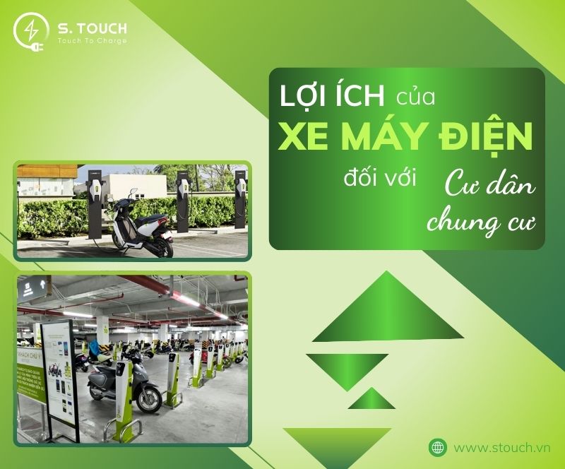 S. Touch | Khám phá lợi ích của xe máy điện đối với cư dân chung cư: Sống xanh và bền vững