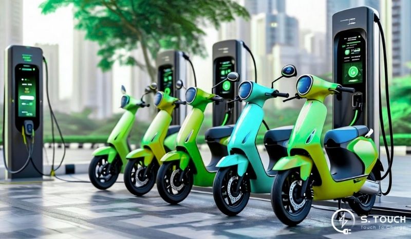 S. Touch | Xu hướng đầu tư vào hạ tầng trạm sạc xe máy điện: Từ ý tưởng đến thực tiễn S. Touch | Xu hướng đầu tư vào hạ tầng trạm sạc xe máy điện: Từ ý tưởng đến thực tiễn