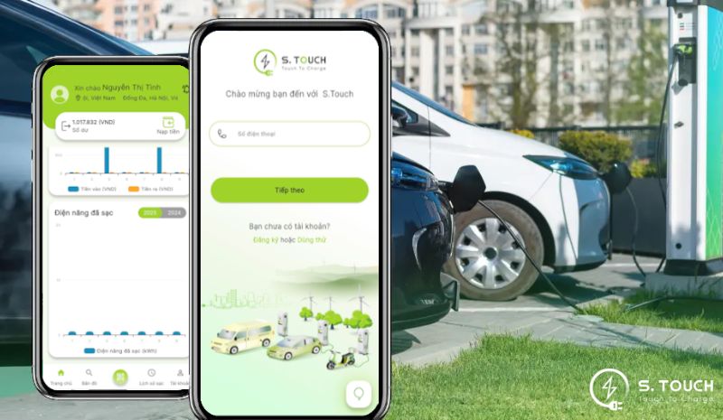 S. Touch | Hướng dẫn người dùng quản lý điện năng đã sạc trên app sạc xe điện S.TOUCH Hướng dẫn người dùng quản lý điện năng đã sạc trên app sạc xe điện S.TOUCH