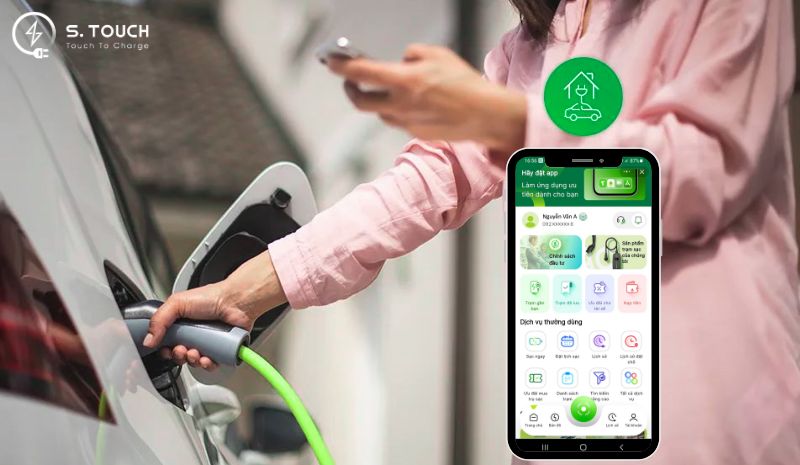 S. Touch | Cách tìm kiếm nhanh trạm sạc xe điện gần tôi trên app S.TOUCH S. Touch | Cách tìm kiếm nhanh trạm sạc xe điện gần tôi trên app S.TOUCH
