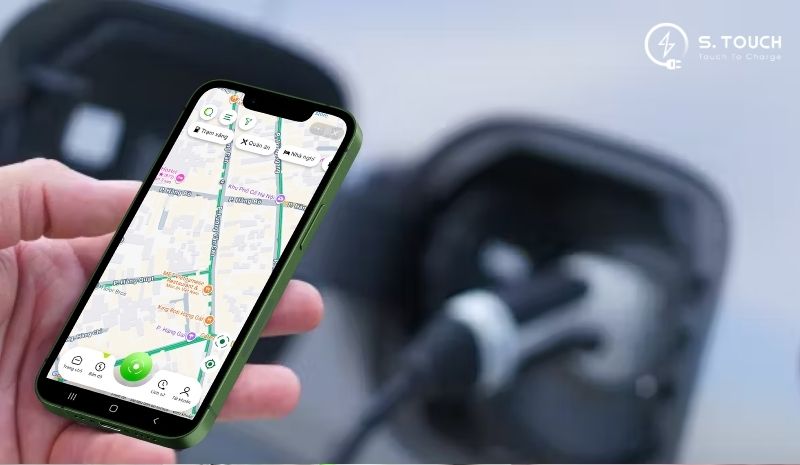 S. Touch | Cách tìm kiếm nhanh trạm sạc xe điện gần tôi trên app S.TOUCH Cách tìm kiếm nhanh trạm sạc xe điện gần tôi trên app S.TOUCH