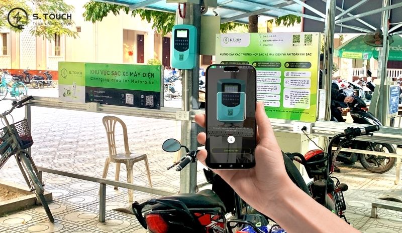 S. Touch | Sử dụng tính năng quét mã trụ sạc xe điện khi nào? Sử dụng tính năng quét mã trụ sạc xe điện khi nào?
