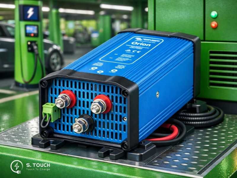 S. Touch | Bộ chuyển đổi DC - DC điện áp thấp là gì? Vai trò với trạm sạc xe điện Bộ chuyển đổi DC -DC điện áp thấp