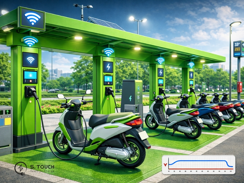 S. Touch | Bộ chuyển đổi DC - DC điện áp thấp là gì? Vai trò với trạm sạc xe điện Bộ chuyển đổi DC -DC điện áp thấp