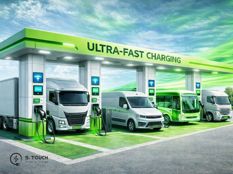 S. Touch | Bộ sạc siêu nhanh: Có nên đầu tư cho trạm sạc xe điện? Bộ sạc siêu nhanh