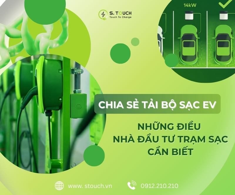 Chia sẻ tải bộ sạc EV