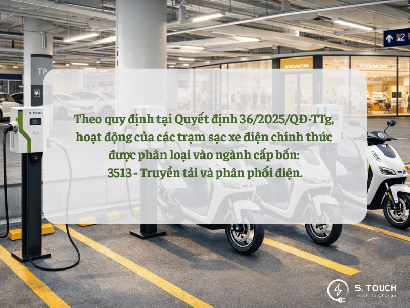 S. Touch | Giấy phép kinh doanh trạm sạc xe điện: Điều kiện & thủ tục mới nhất Giấy phép kinh doanh trạm sạc xe điện