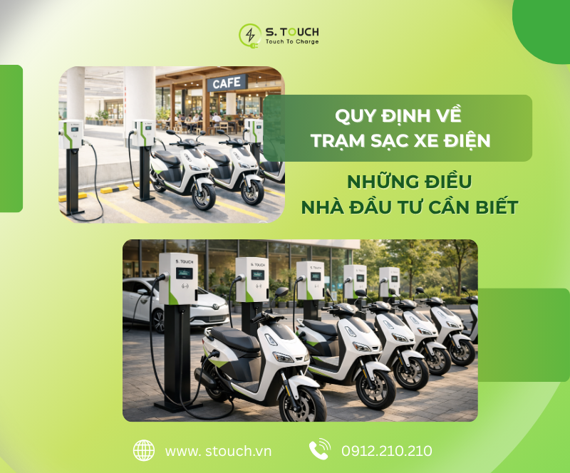 Quy định về trạm sạc xe điện: Những điều nhà đầu tư cần phải biết