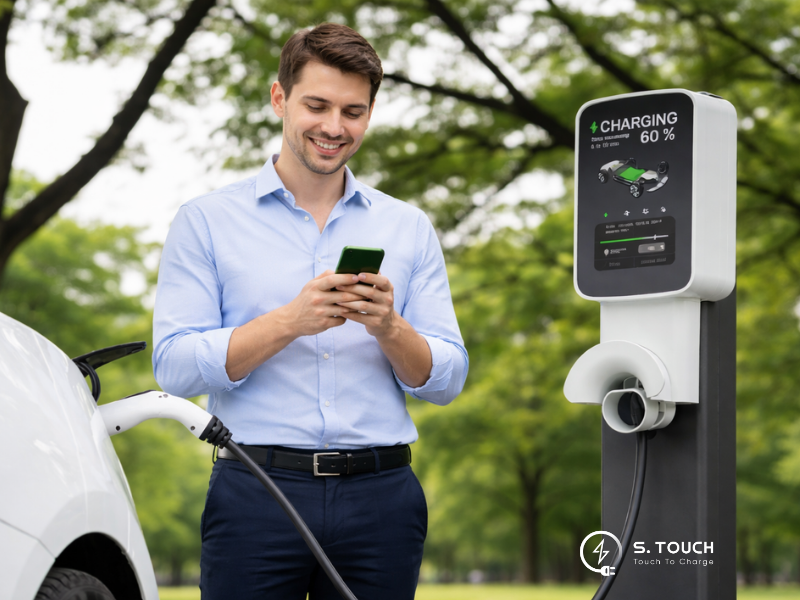 S. Touch | Ở chung cư làm sao sạc xe điện? Hướng dẫn cho người mới Ở chung cư làm sao sạc xe điện