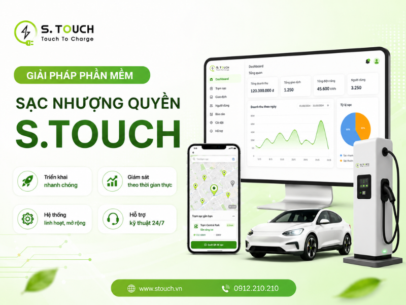 S. Touch | S.TOUCH – giải pháp phần mềm sạc nhượng quyền dành cho nhà đầu tư giải pháp phần mềm sạc nhượng quyền