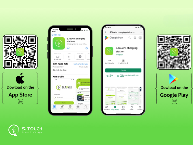 S. Touch | S.TOUCH – Ứng dụng tìm trạm sạc xe điện gần nhất nhanh chóng & tiện lợi tìm trạm sạc xe điện gần nhất