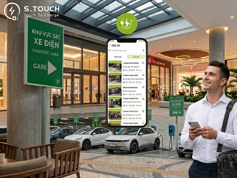 S. Touch | S.TOUCH – Ứng dụng tìm trạm sạc xe điện gần nhất nhanh chóng & tiện lợi tìm trạm sạc xe điện gần nhất