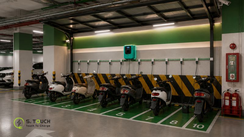 S. Touch | Chung cư phải có khu vực sạc riêng cho xe điện trước 15-12-2026 S. Touch | Chung cư phải có khu vực sạc riêng cho xe điện trước 15-12-2026