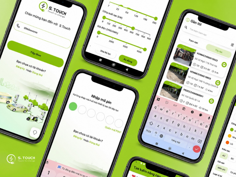 S. Touch | Đầu tư trạm sạc xe điện: Vì sao cần tích hợp app tìm trạm sạc xe điện? app tìm trạm sạc xe điện