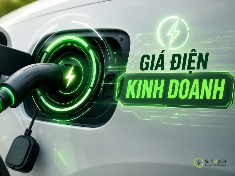 S. Touch | Giá điện kinh doanh cho trạm sạc xe điện mới nhất Giá điện kinh doanh cho trạm sạc xe điện