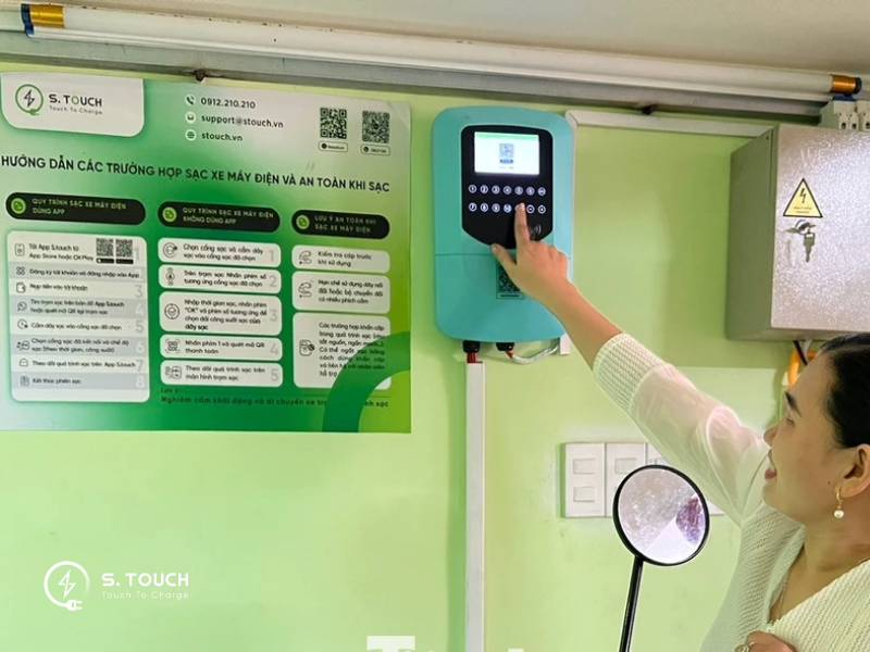 S. Touch | Checklist 5 tiêu chuẩn lựa chọn đơn vị cung cấp trạm sạc nhanh xe máy điện uy tín trạm sạc nhanh xe máy điện