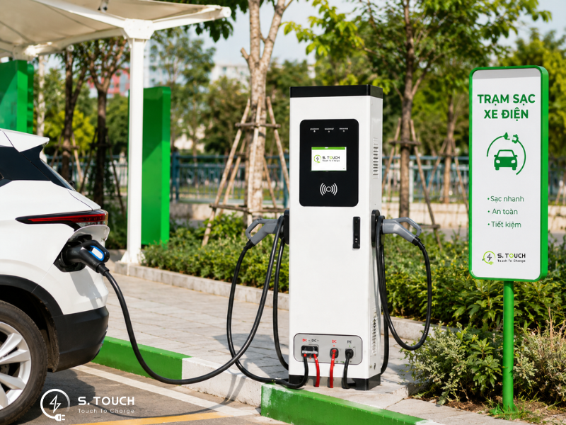 Trụ sạc công nghệ Link