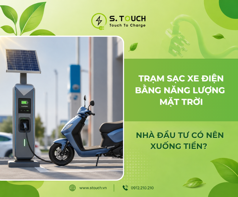 S. Touch | Trạm sạc xe điện bằng năng lượng mặt trời: Nhà đầu tư có nên xuống tiền? S. Touch | Trạm sạc xe điện bằng năng lượng mặt trời: Nhà đầu tư có nên xuống tiền?