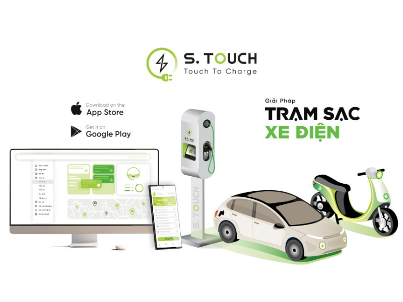 Xây dựng trạm sạc xe điện