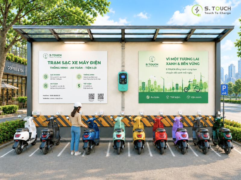 chi phí đầu tư trạm sạc xe điện 