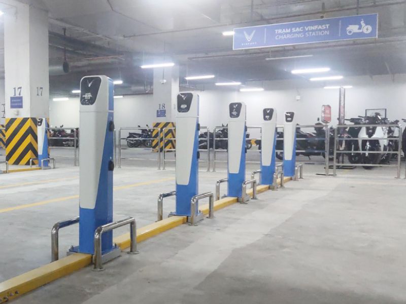 Trạm sạc xe máy Xanh SM