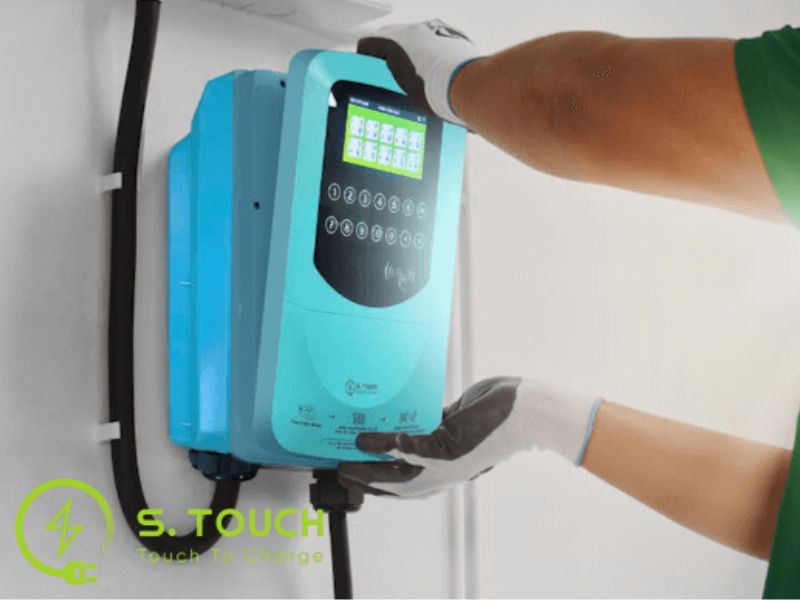 S. Touch | Tiêu chuẩn lắp đặt trạm sạc xe máy điện tại chung cư đảm bảo an toàn, hiệu quả lắp đặt trạm sạc xe máy điện