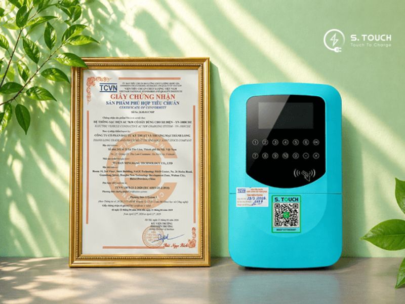 S. Touch | Tiêu chuẩn lắp đặt trạm sạc xe máy điện tại chung cư đảm bảo an toàn, hiệu quả lắp đặt trạm sạc xe máy điện