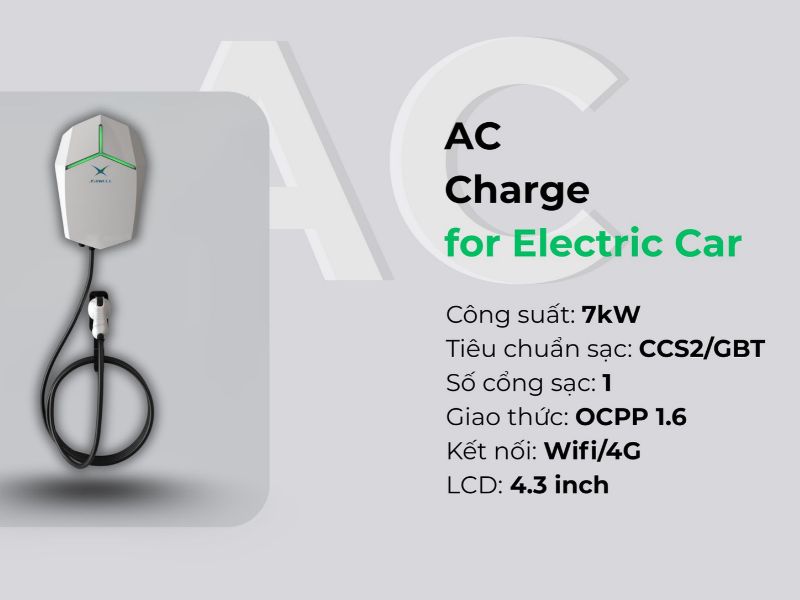 lắp trạm sạc ô tô tại nhà